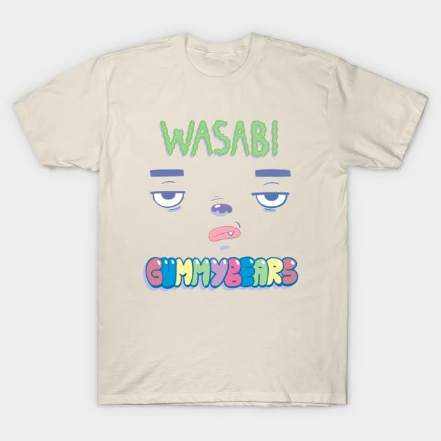 Wasabi Gummybears T-Shirt by Eustace